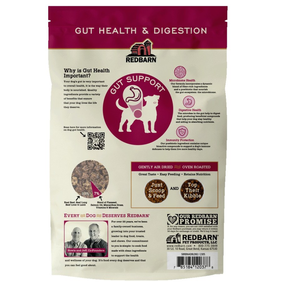 For Dogs Redbarn Air Dried Dog Food | Air Dried Gut Health And Digestion Beef & Lamb Recipe