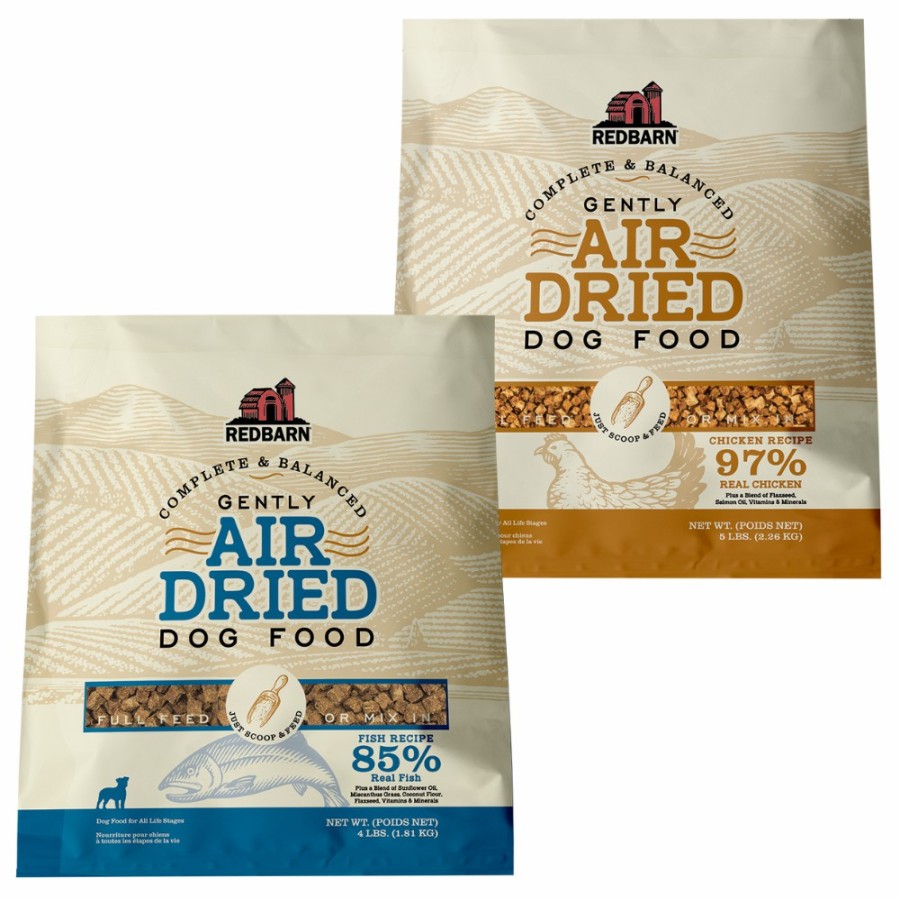 For Dogs Redbarn Air Dried Dog Food | Air Dried Food Variety 2-Pack - Large Bags