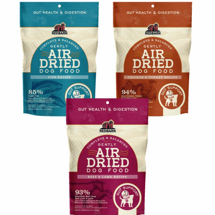 For Dogs Redbarn Air Dried Dog Food | Air Dried Gut Health Trial Size Variety Pack