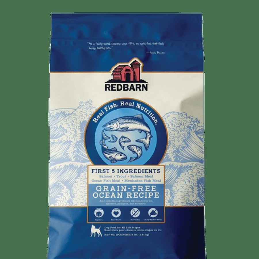 For Dogs Redbarn Dry Dog Food | Grain-Free Dry Dog Food Variety 3-Pack - (Land, Sky And Ocean) - 4Lb Bags