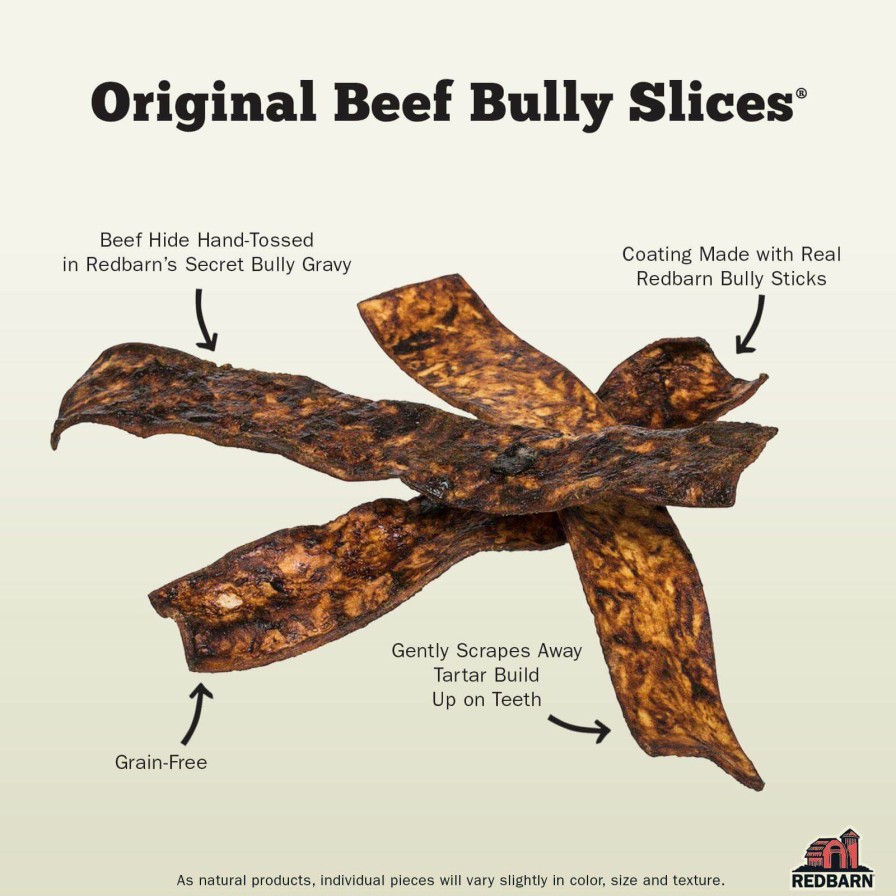 For Dogs Redbarn Rewards & Treats | Bully Slices® Original Bully Flavor