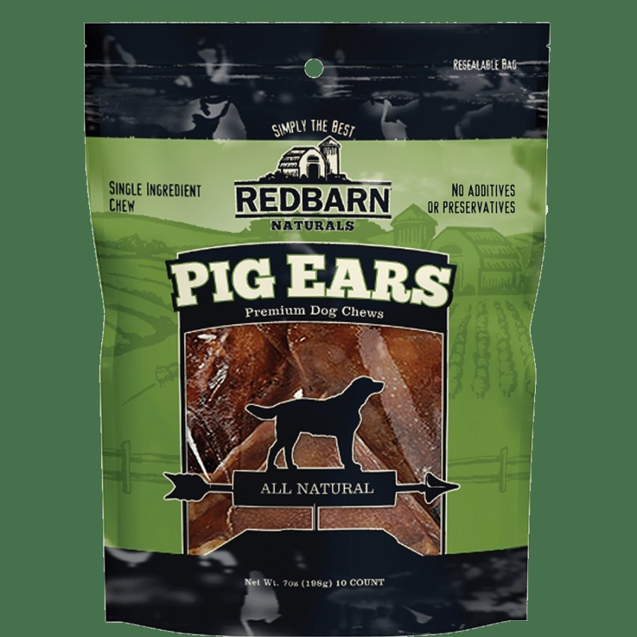 For Dogs Redbarn Chews | Natural Pig Ears