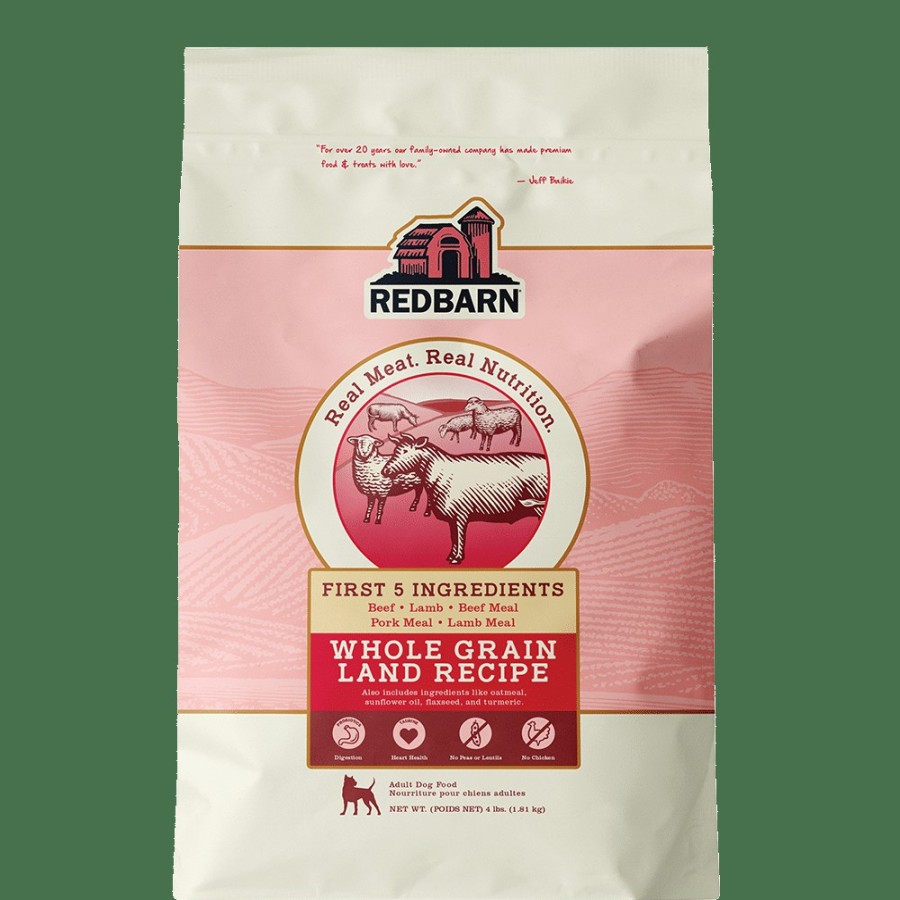 For Dogs Redbarn Dry Dog Food | Whole Grain Land Recipe Dog Food