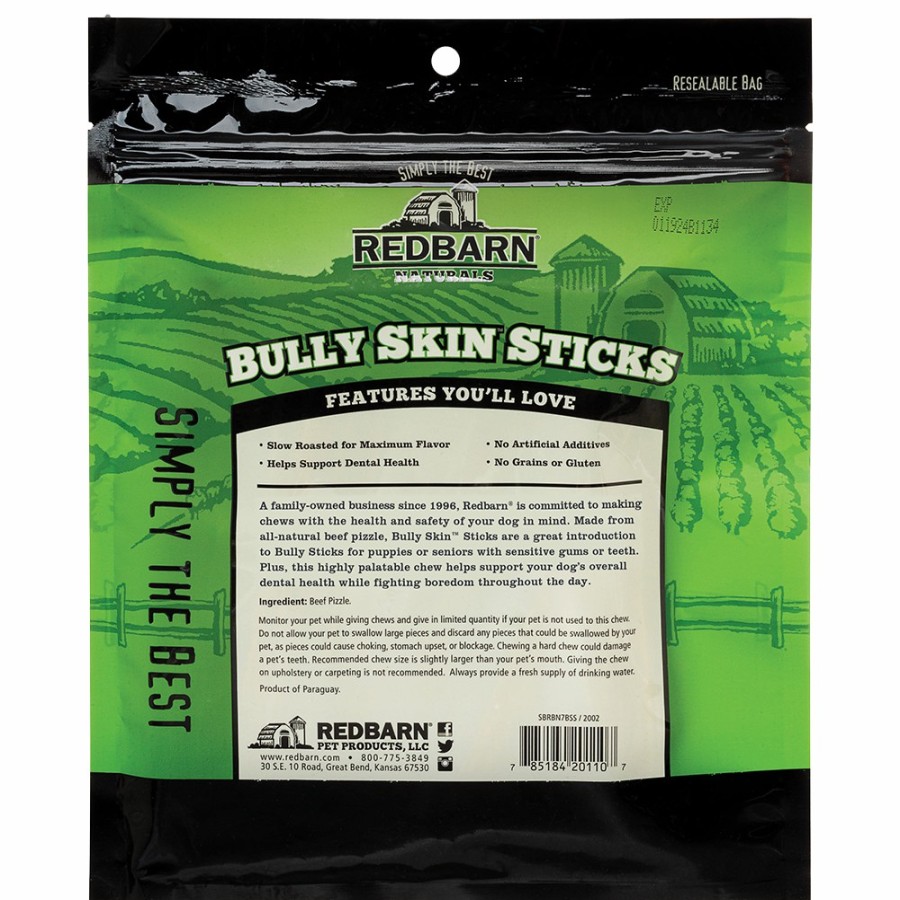 For Dogs Redbarn Bully Sticks | Bully Skin™ Sticks