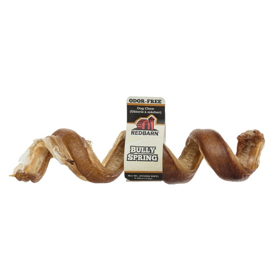 For Dogs Redbarn Bully Sticks | Odor-Free Bully Spring