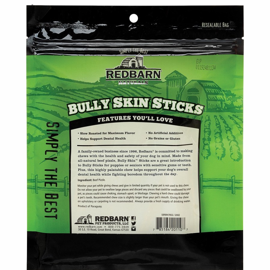 For Dogs Redbarn Chews | Bully Skin™ Sticks