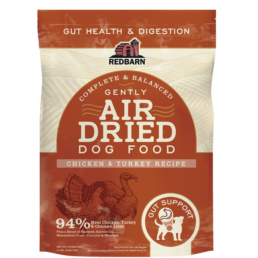 For Dogs Redbarn Air Dried Dog Food | Air Dried Gut Health And Digestion Chicken & Turkey Recipe