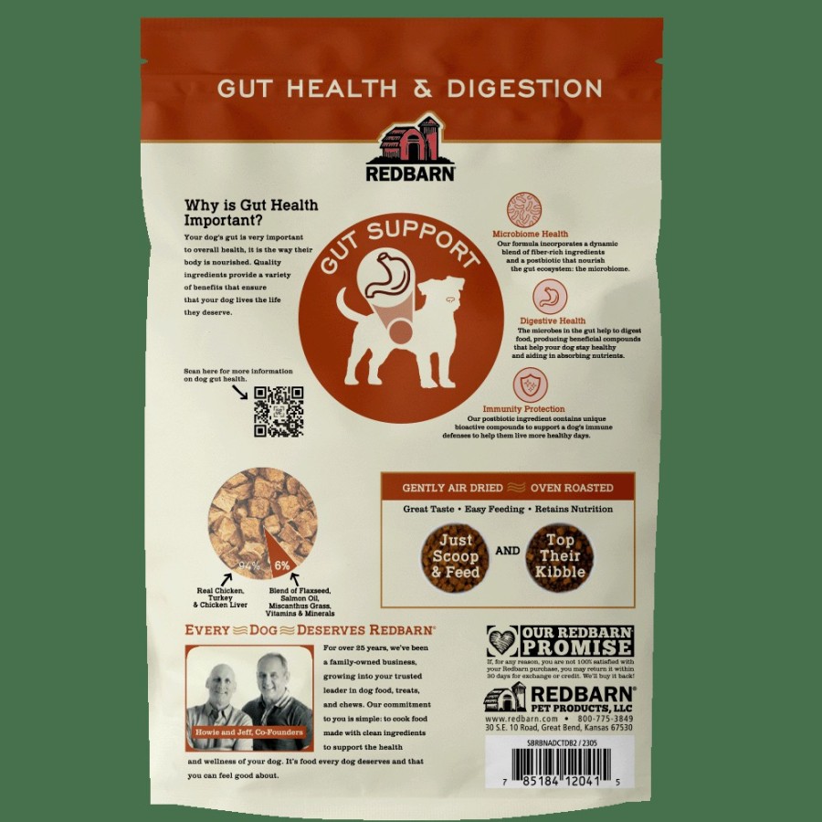 For Dogs Redbarn Air Dried Dog Food | Air Dried Gut Health And Digestion Chicken & Turkey Recipe