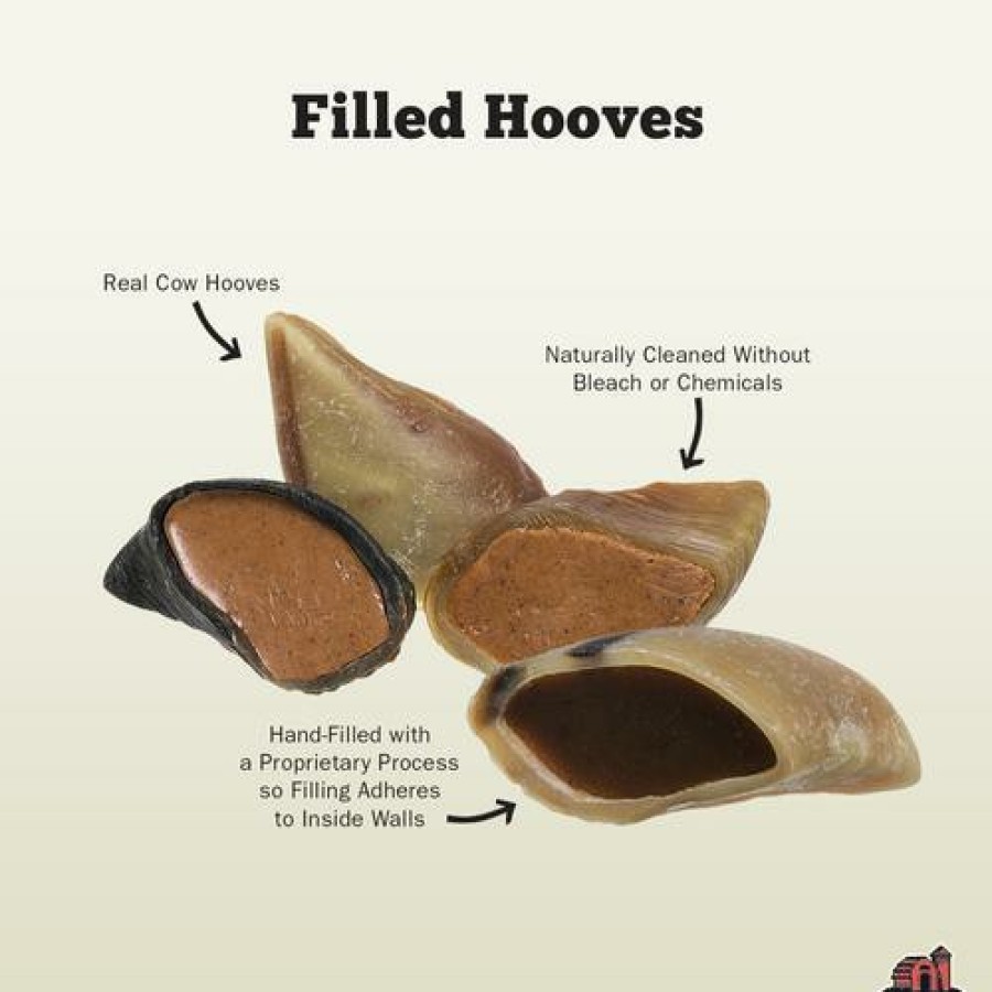 For Dogs Redbarn Chews | Filled Hoof Cheese & Bacon Flavor