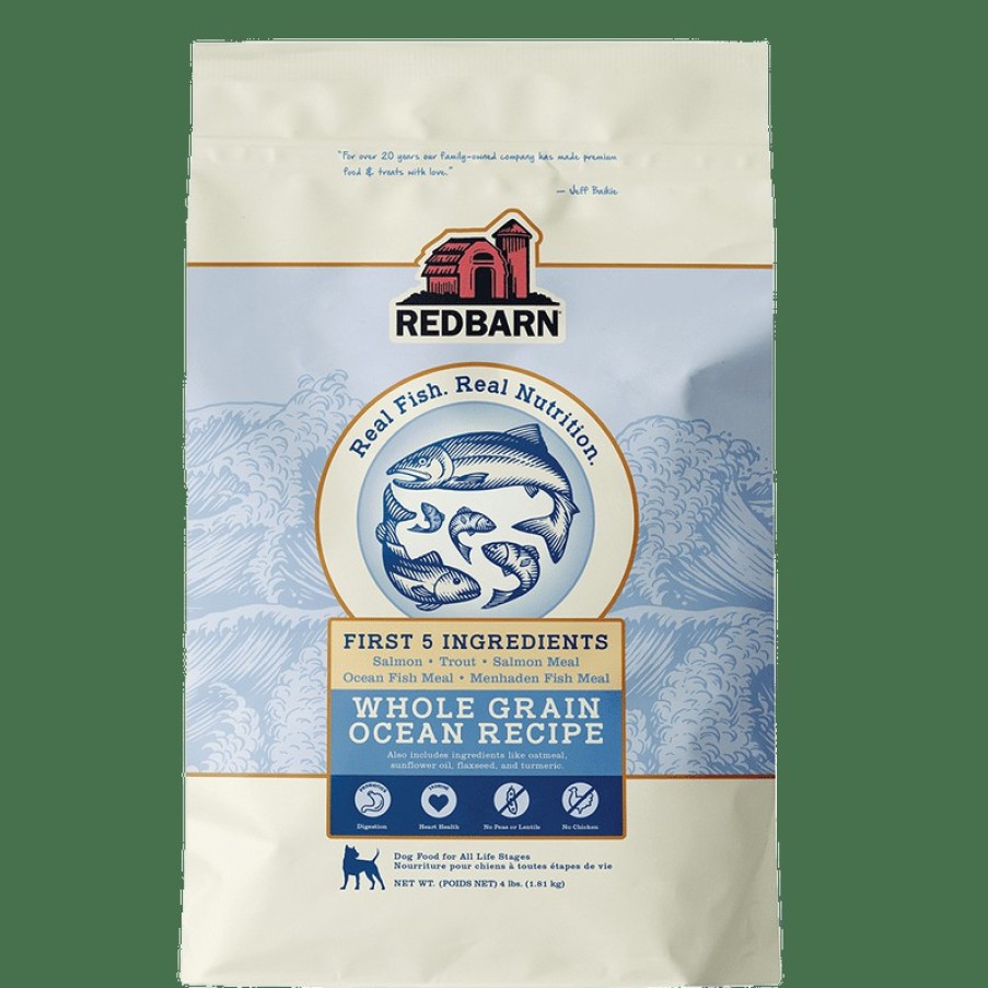 For Dogs Redbarn Food Variety Packs | Whole Grain Dry Dog Food Variety 3-Pack - (Land, Sky And Ocean) - 4Lb Bags