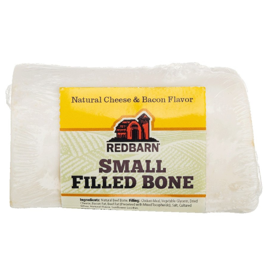 For Dogs Redbarn Bones | Natural Filled Bone Cheese N' Bacon Flavor