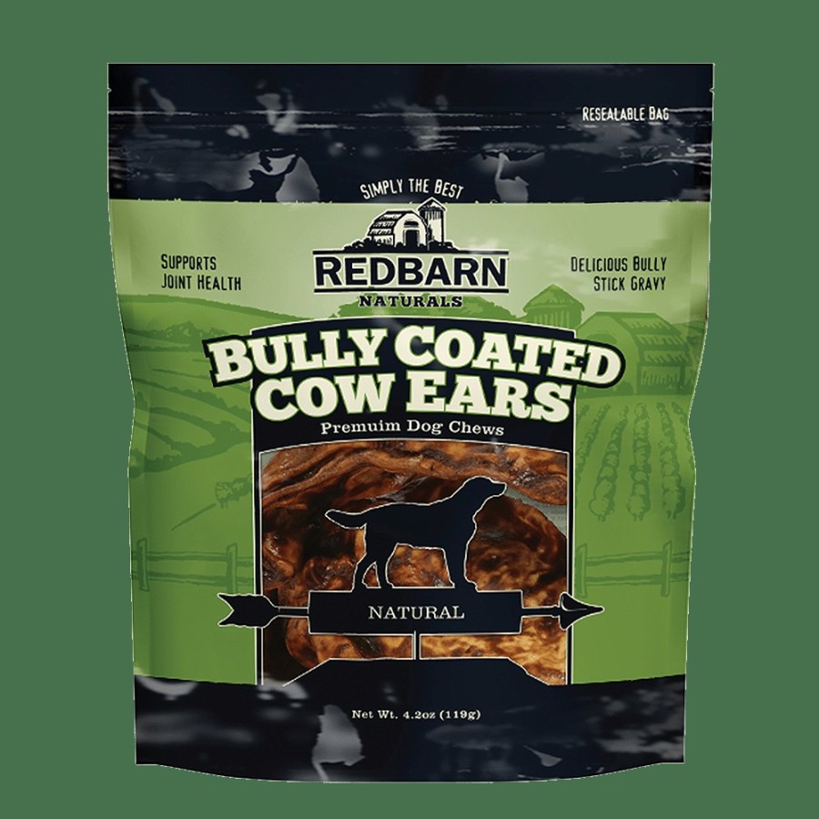 For Dogs Redbarn Chews | Bully Coated Cow Ears