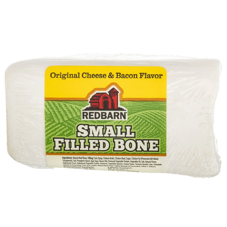 For Dogs Redbarn Bones | Filled Bone Cheese & Bacon Flavor