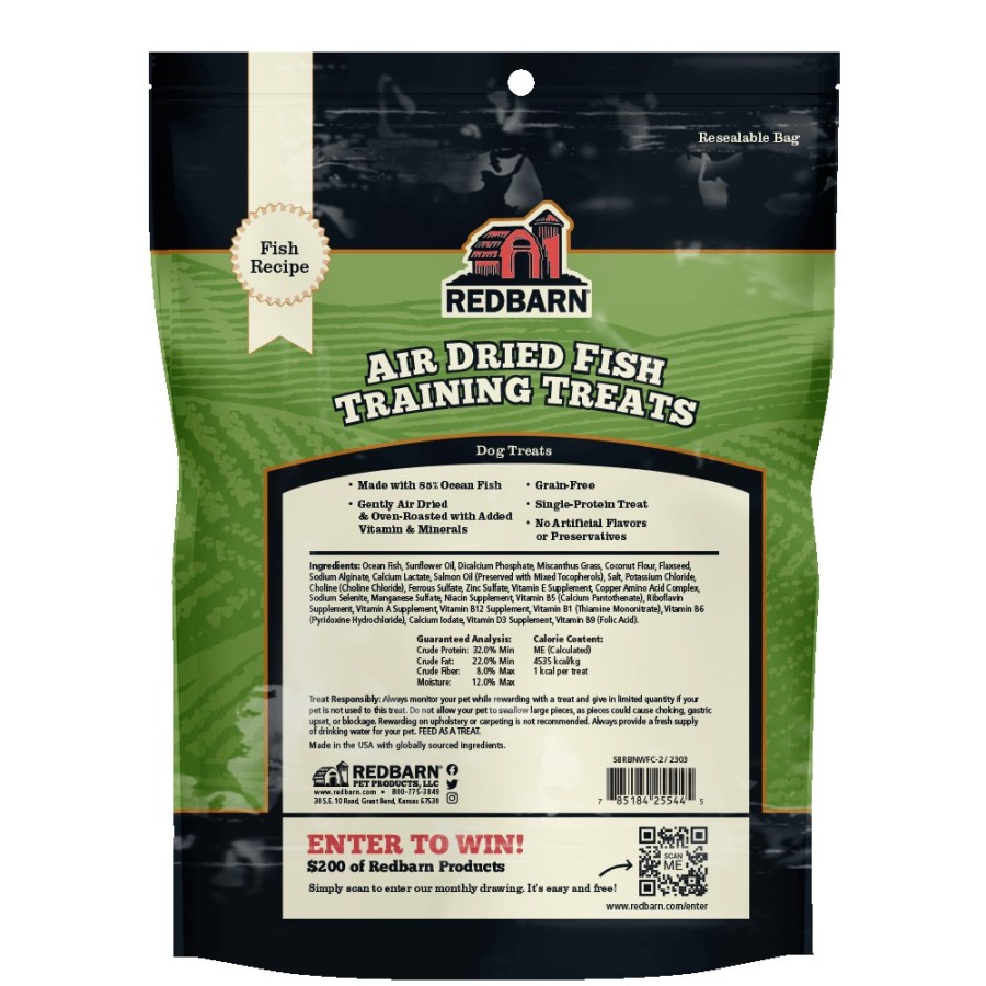 For Dogs Redbarn Rewards & Treats | Air Dried Fish Training Treats