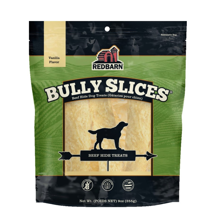 For Dogs Redbarn Chews | Bully Slices® Vanilla Flavor