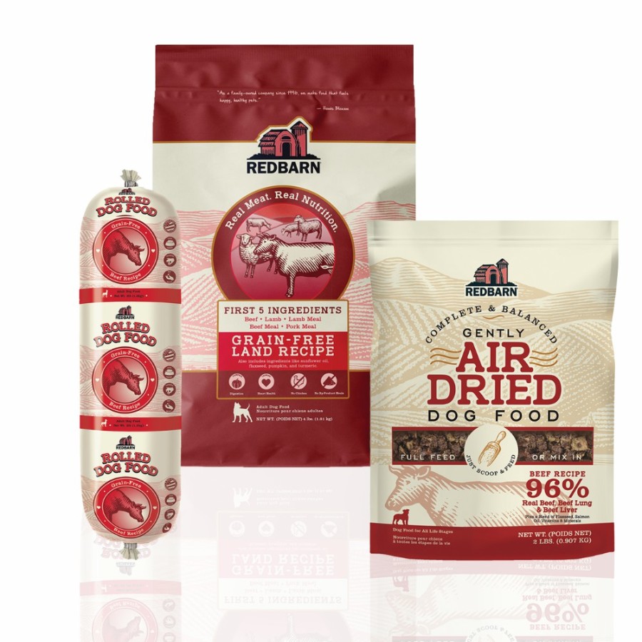 For Dogs Redbarn Dry Dog Food | Family Of Foods Sample Pack - Grain Free