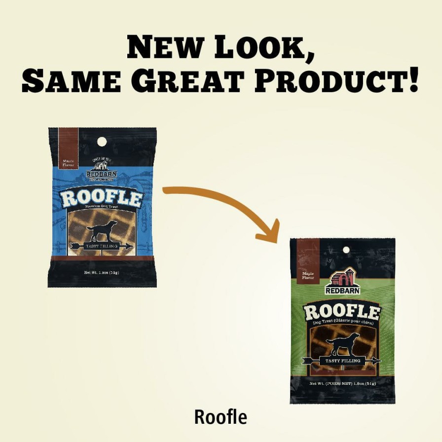 For Dogs Redbarn Chews | Roofle® Maple Flavor