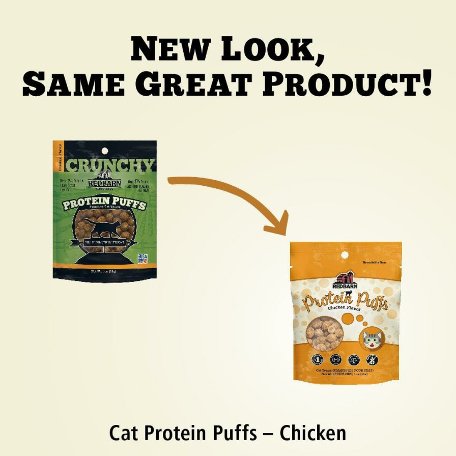 For Cats Redbarn | Protein Puffs Chicken Flavor