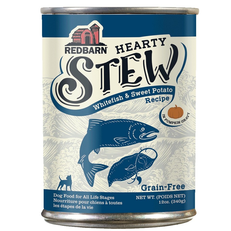 For Dogs Redbarn Canned Dog Food | Whitefish & Sweet Potato Hearty Stew