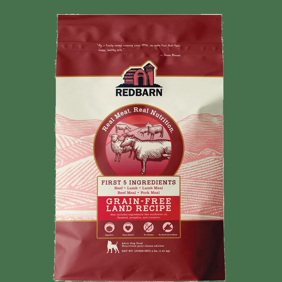 For Dogs Redbarn Dry Dog Food | Grain-Free Land Recipe Dog Food