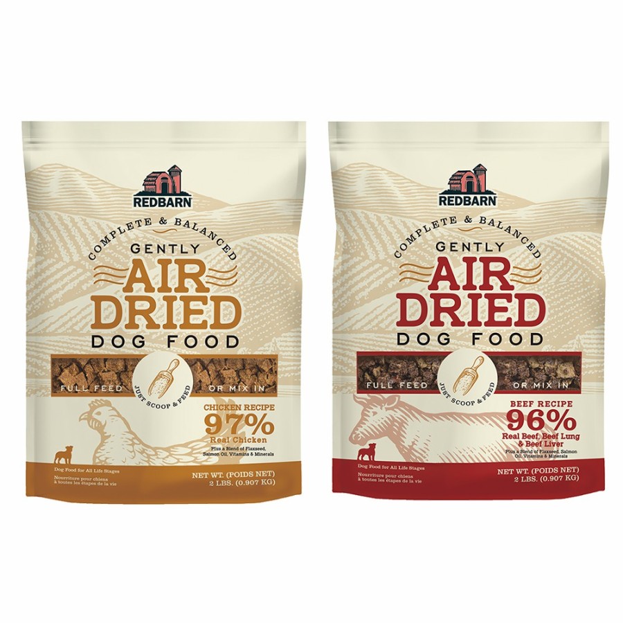 For Dogs Redbarn Food Variety Packs | Air Dried Food 2 Pack Variety - 2Lb Bags