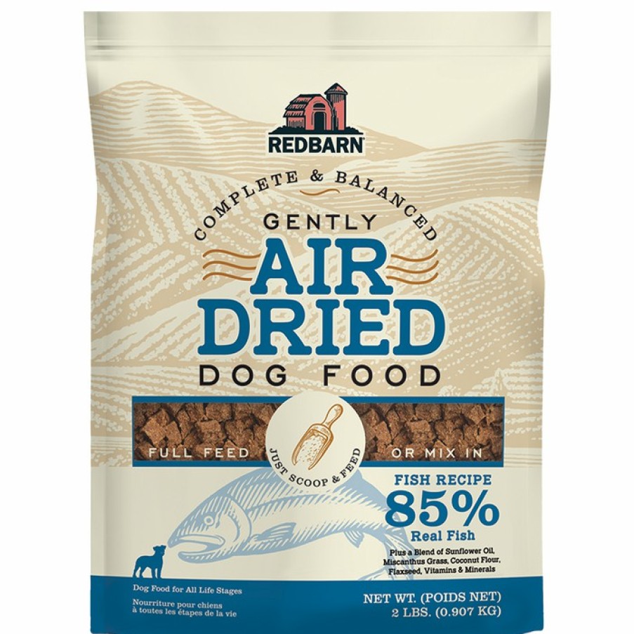 For Dogs Redbarn Air Dried Dog Food | Air Dried Food Variety 3-Pack - (Fish, Beef And Chicken) - 2Lb Bags