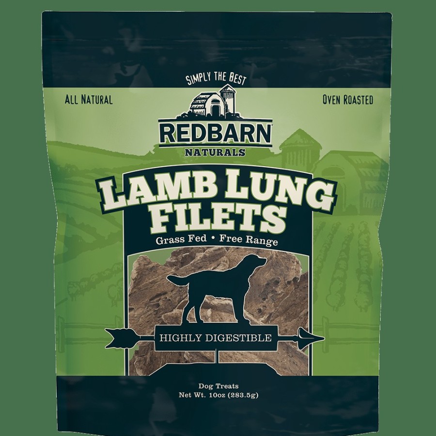 For Dogs Redbarn Rewards & Treats | Lamb Lung Filets