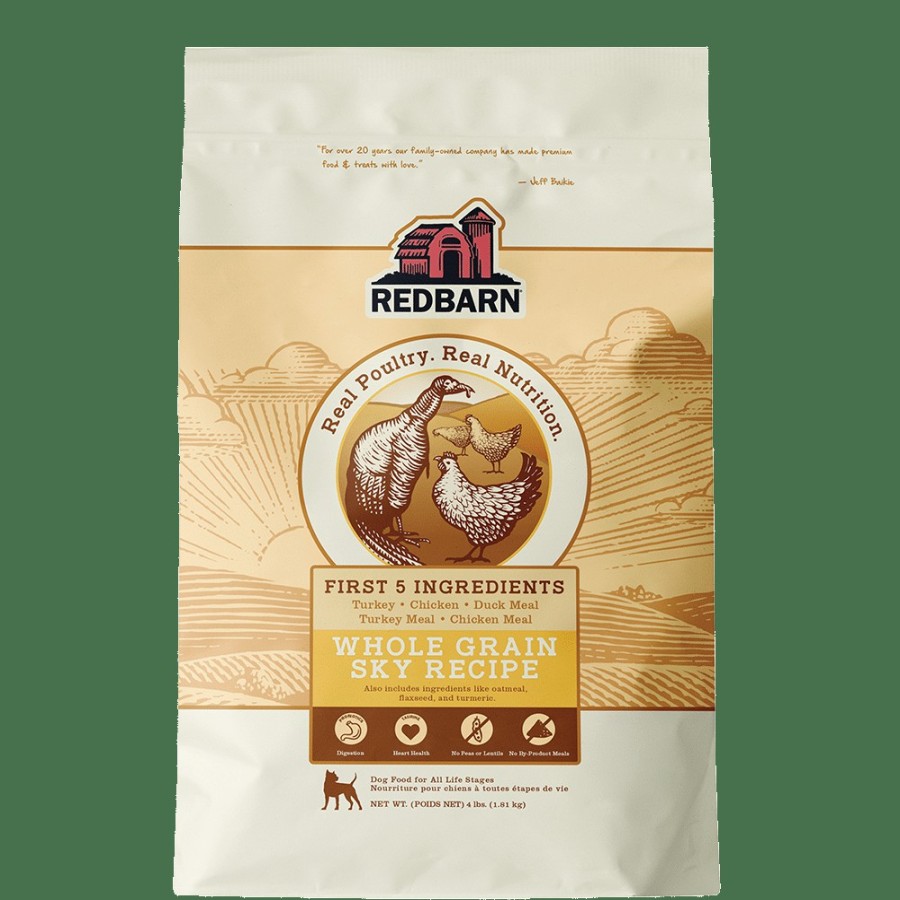 For Dogs Redbarn Dry Dog Food | Whole Grain Sky Recipe Dog Food